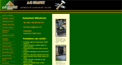 Desktop Screenshot of kamenictvi.com