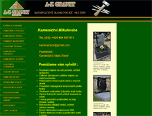 Tablet Screenshot of kamenictvi.com