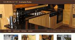 Desktop Screenshot of kamenictvi.biz