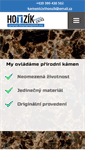 Mobile Screenshot of kamenictvi.eu