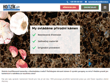 Tablet Screenshot of kamenictvi.eu